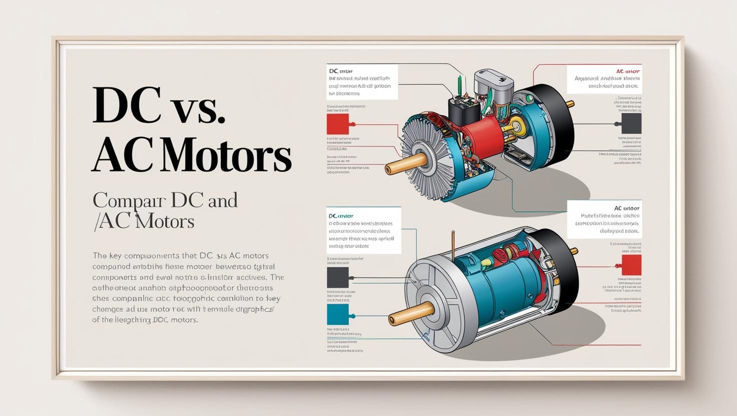 DC모터 vs AC모터 차이점은?