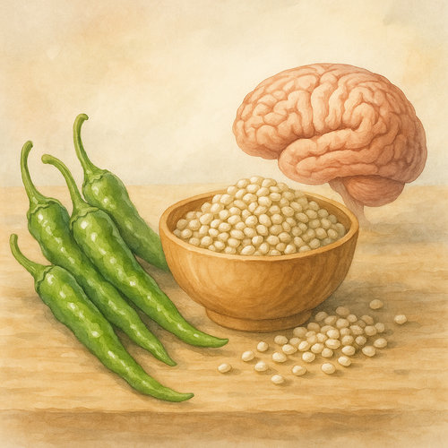 꽈리고추-율무-뇌건강