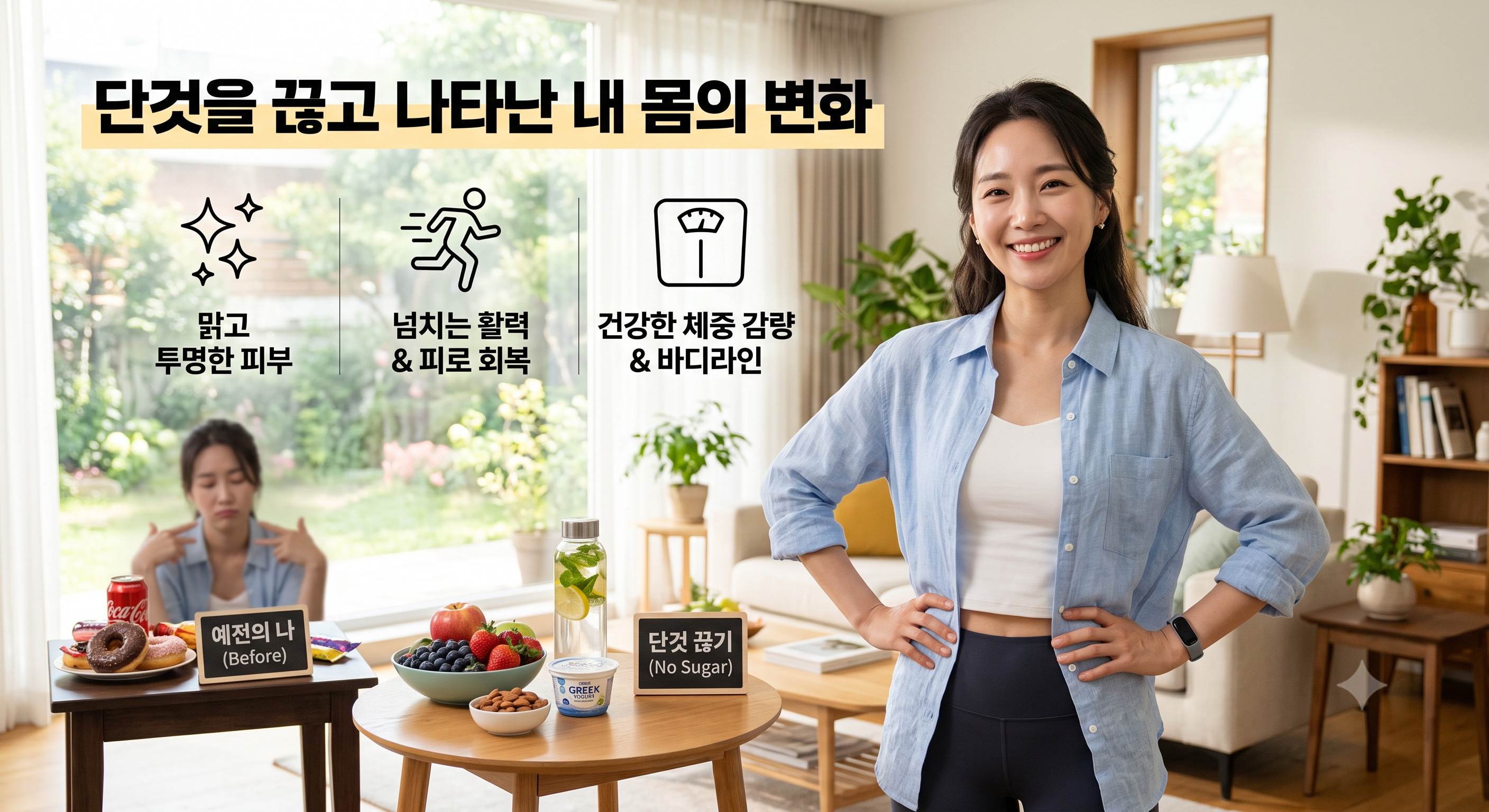 단것을 끊고 나타난 내 몸의 변화