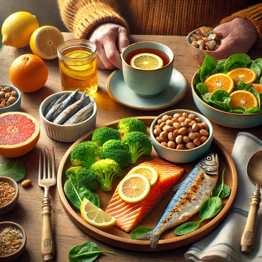 시니어 추천 건강식사진