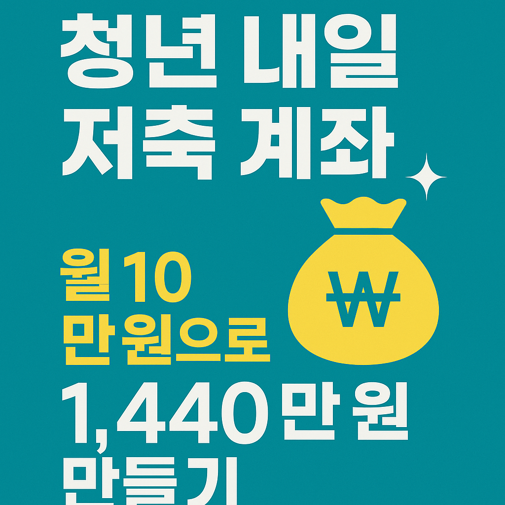 청년 내일 저축 계좌
