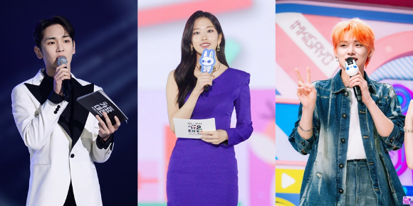 샤이니 키&#44; 아이브 안유진&#44; 투모로우바이투게더 연준 관련 이미지 갈무리 [사진=SBS]