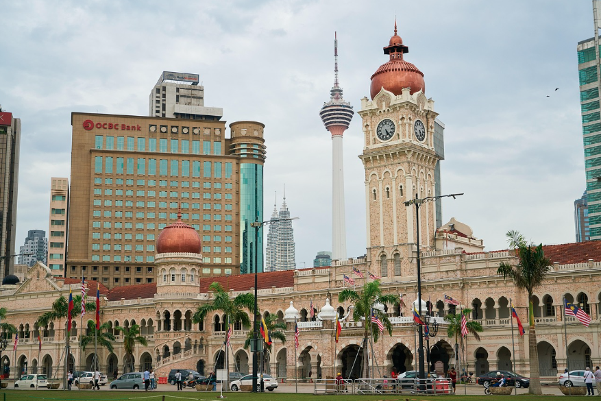 쿠알라룸푸르 휘황찬란한 도시