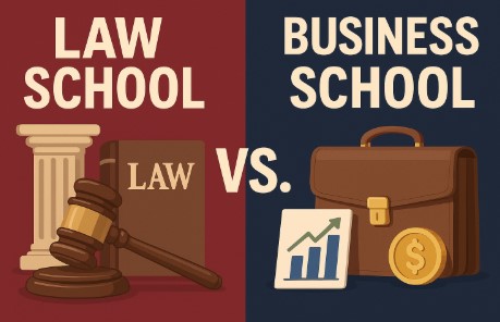 법대와 경영대 비교 이미지 사진