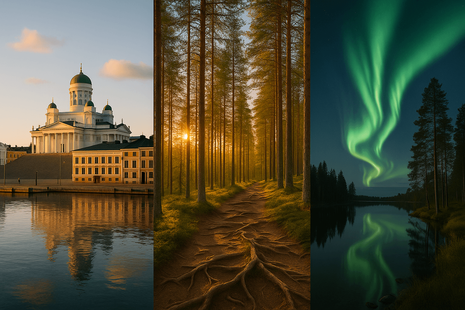 헬싱키, 로바니에미, 오울루 이미지