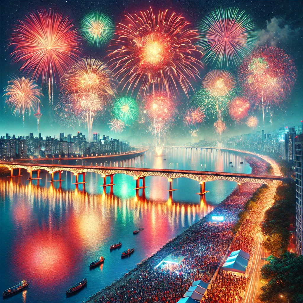 한강 불꽃놀이 서울불꽃축제 여의도불꽃축제