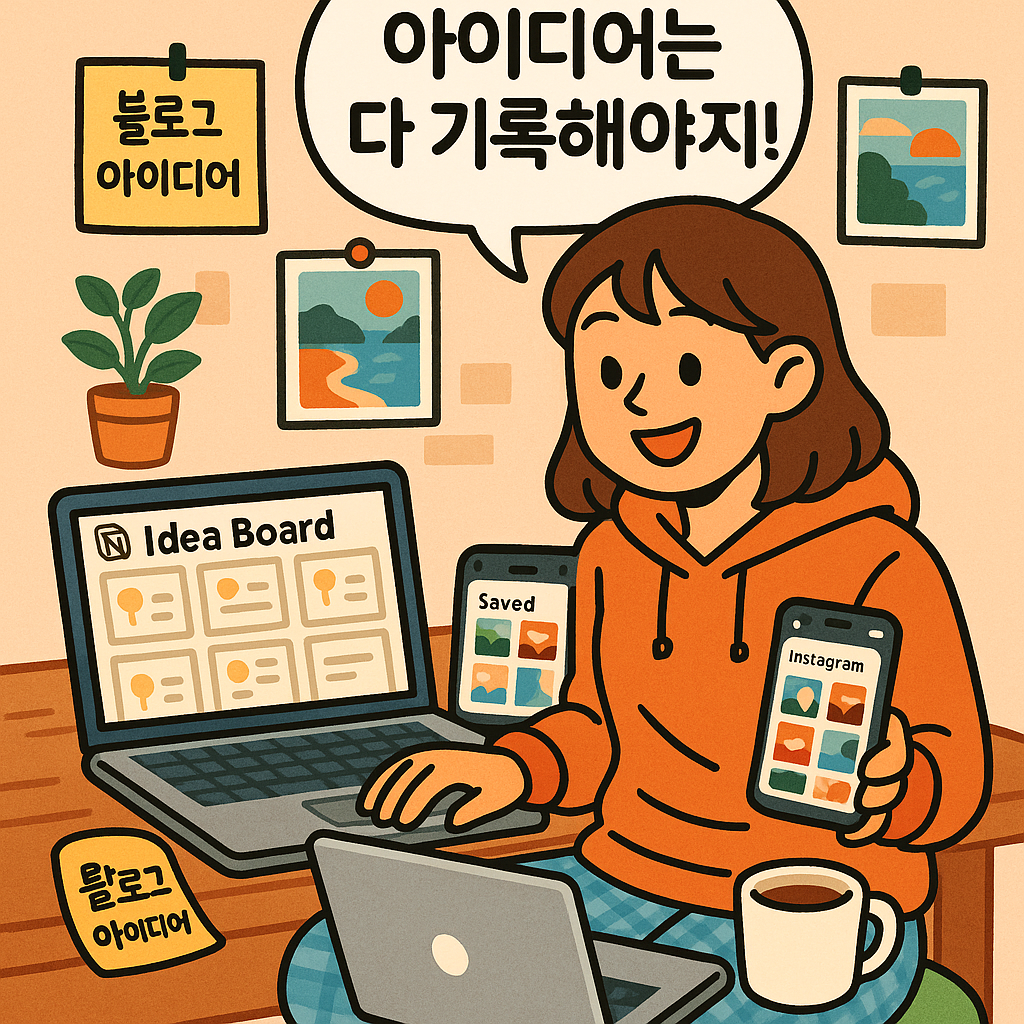 20대 블로거가 자주 쓰는 아이디어 수집 툴