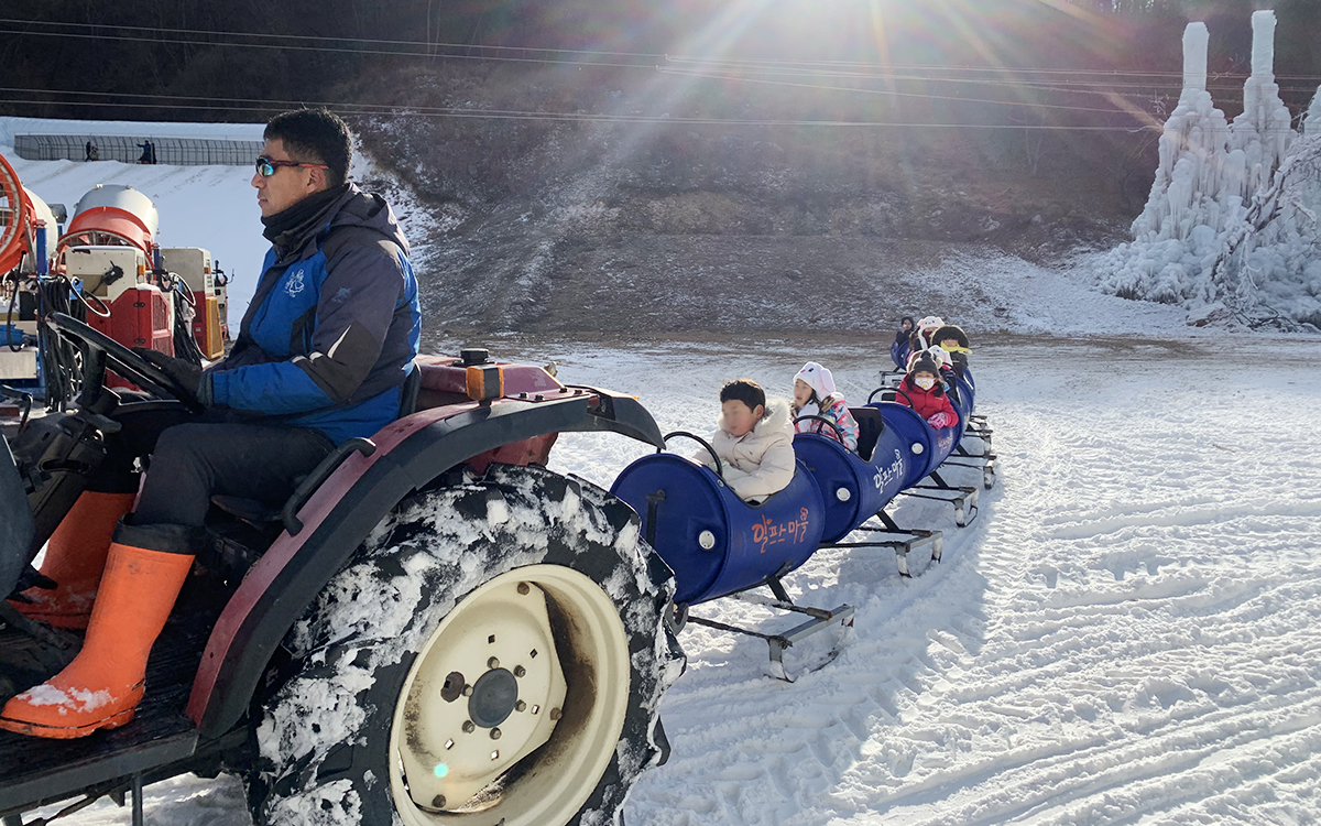 알프스마을 얼음분수축제 교통 및 주차 안내