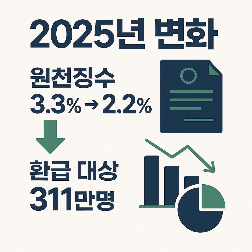 2025년 프리랜서 세금 정책 변화