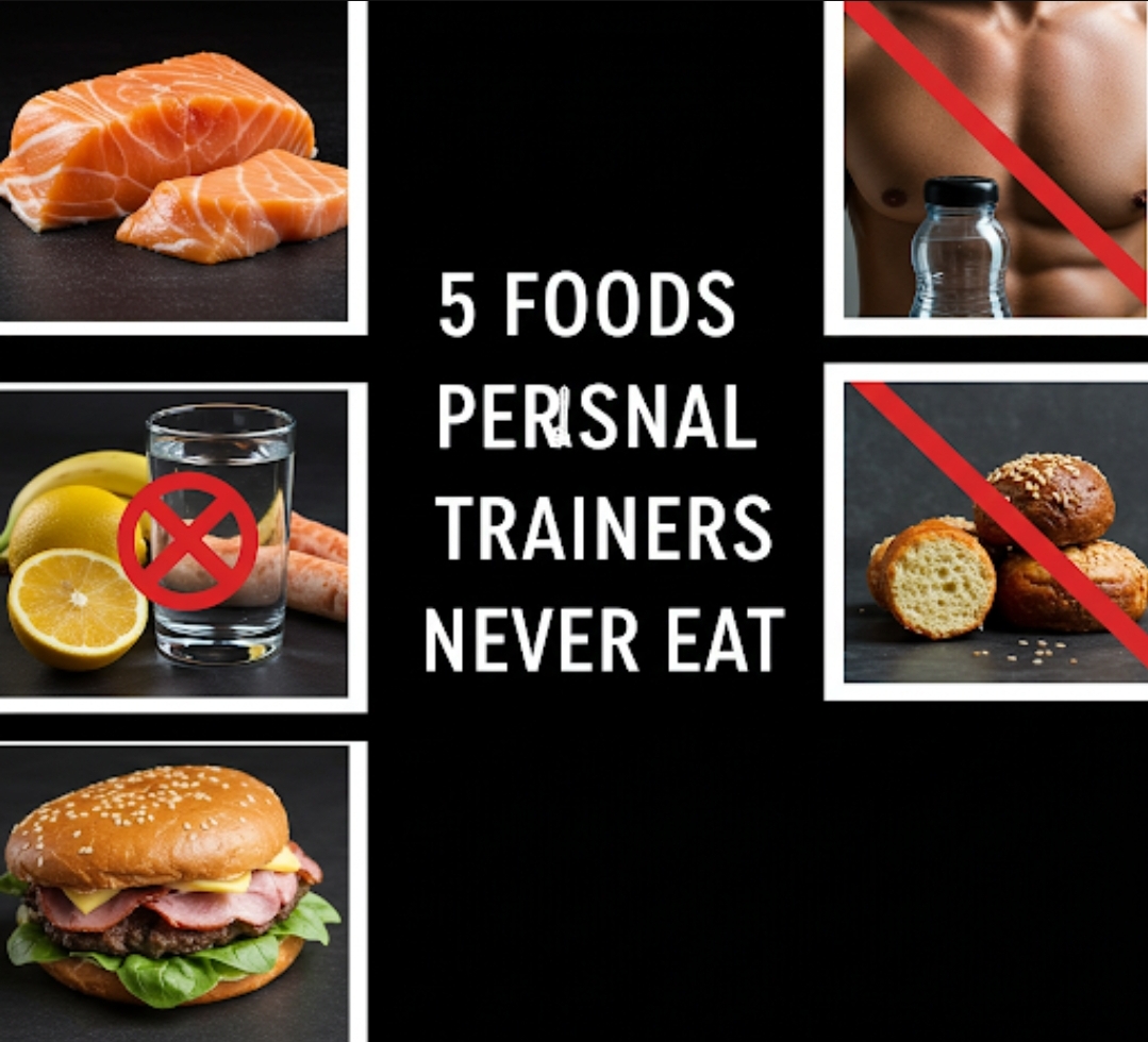 헬스 트레이너들이 절대 안 먹는 음식 5가지 (다이어트 할 때 필독!)