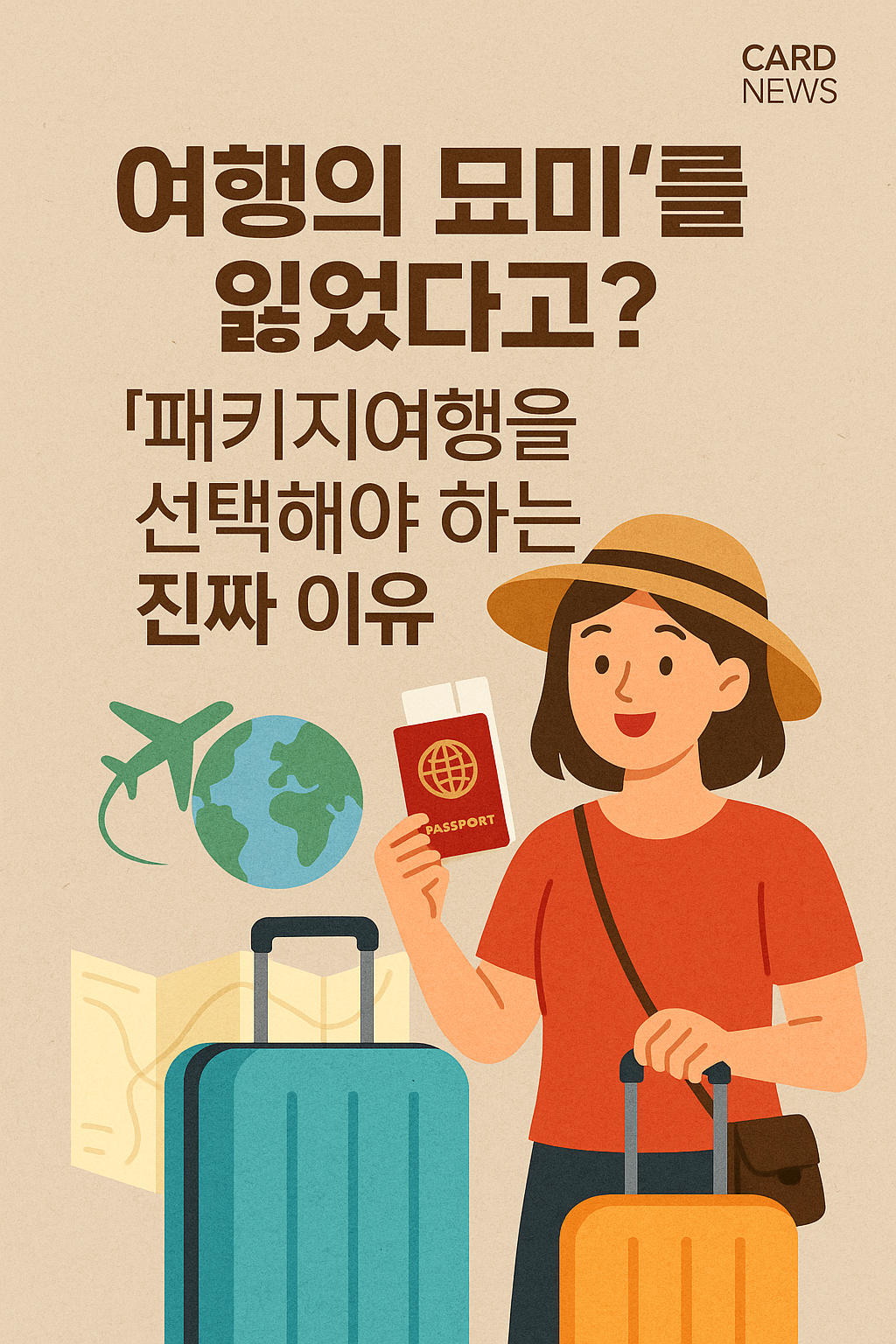 여행의 묘미를 잃었다고? 패키지 여행을 선택해야 하는 진짜 이유
