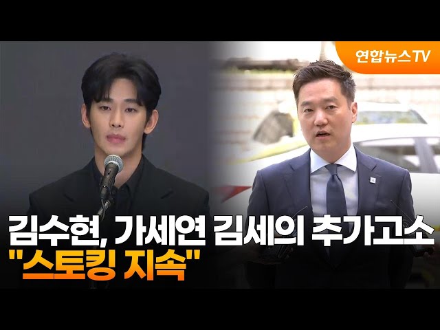 김수현 유족 가세연 추가 고소