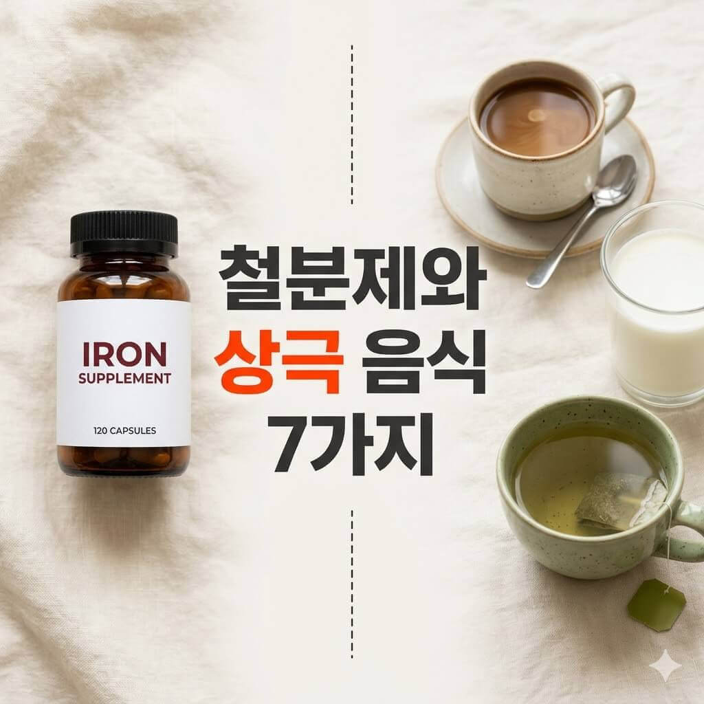 철분제와 함께 먹지 말아야 할 커피, 녹차, 우유 섬네일