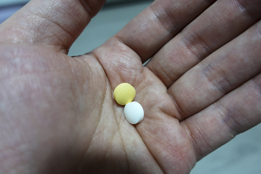 오쏘몰 이뮨 정제 크기