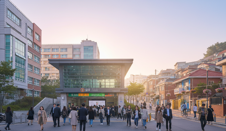 교통 요충지 & 교육