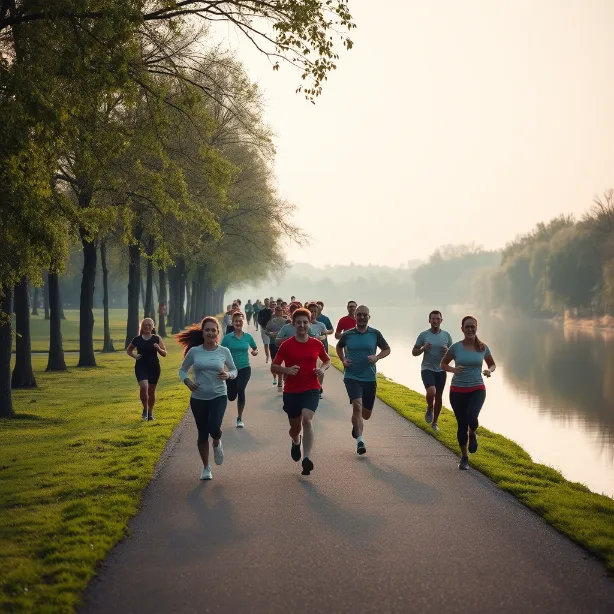 조깅하는 사람들 2