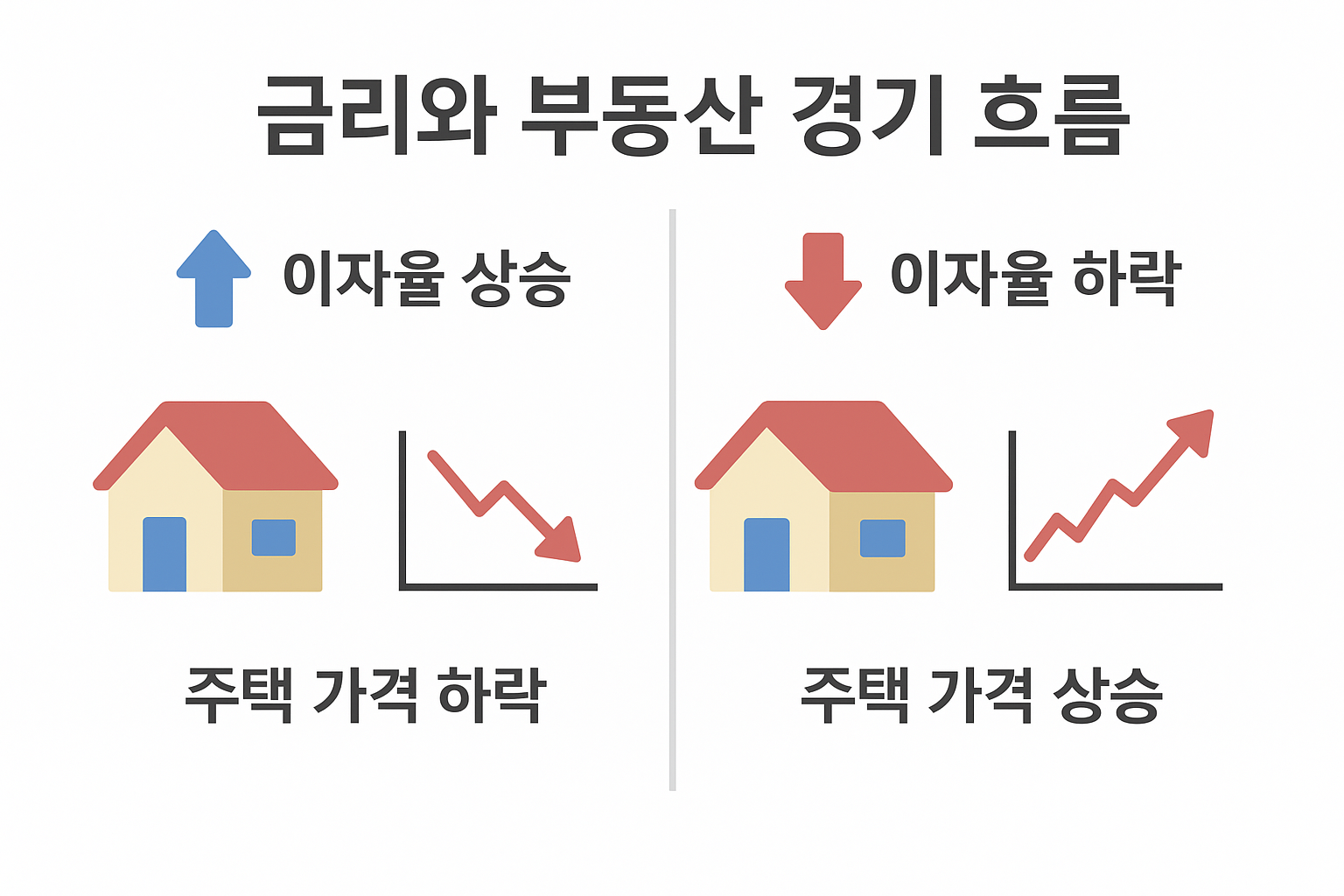 부동산 경기와 금리의 관계