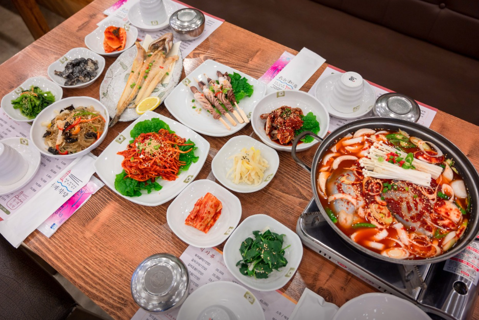 등대식당 대표 메뉴