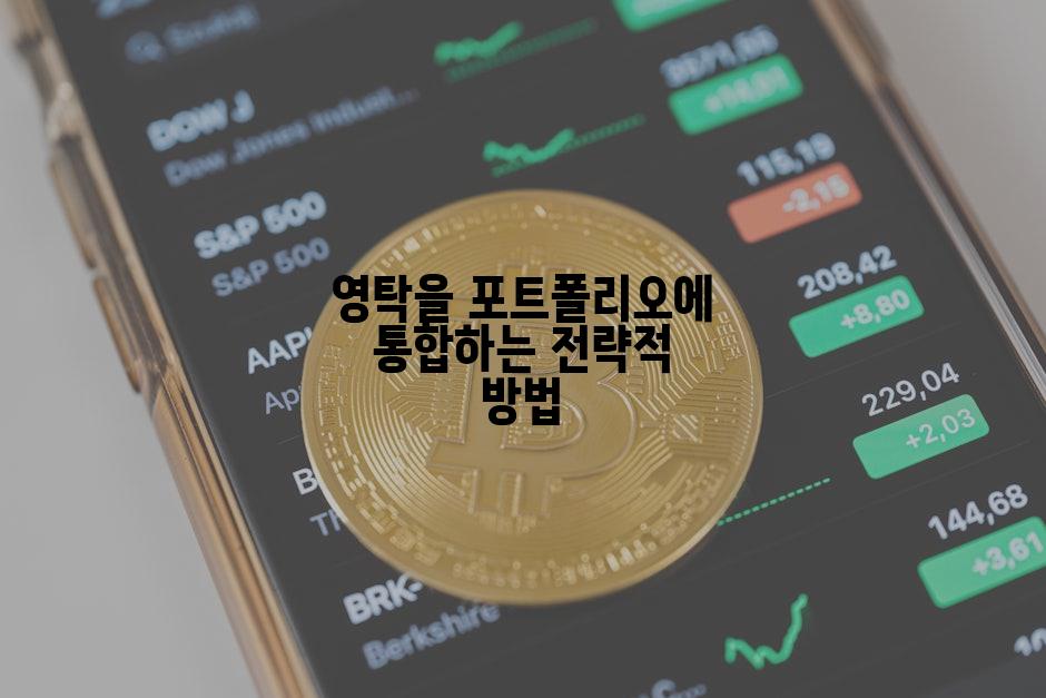 영탁을 포트폴리오에 통합하는 전략적 방법