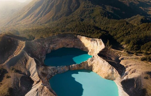인도네시아 클라무트 호수 전경