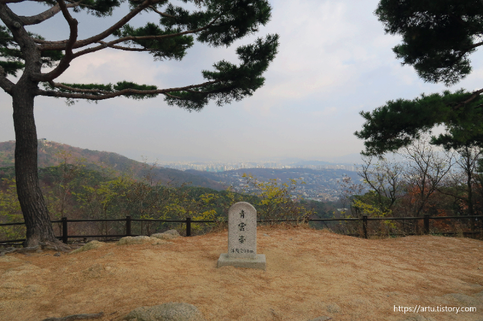 북악산 청운대