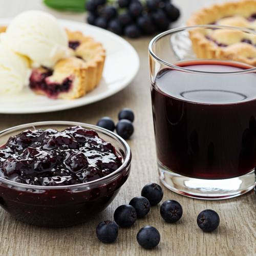 아로니아 음식 사진