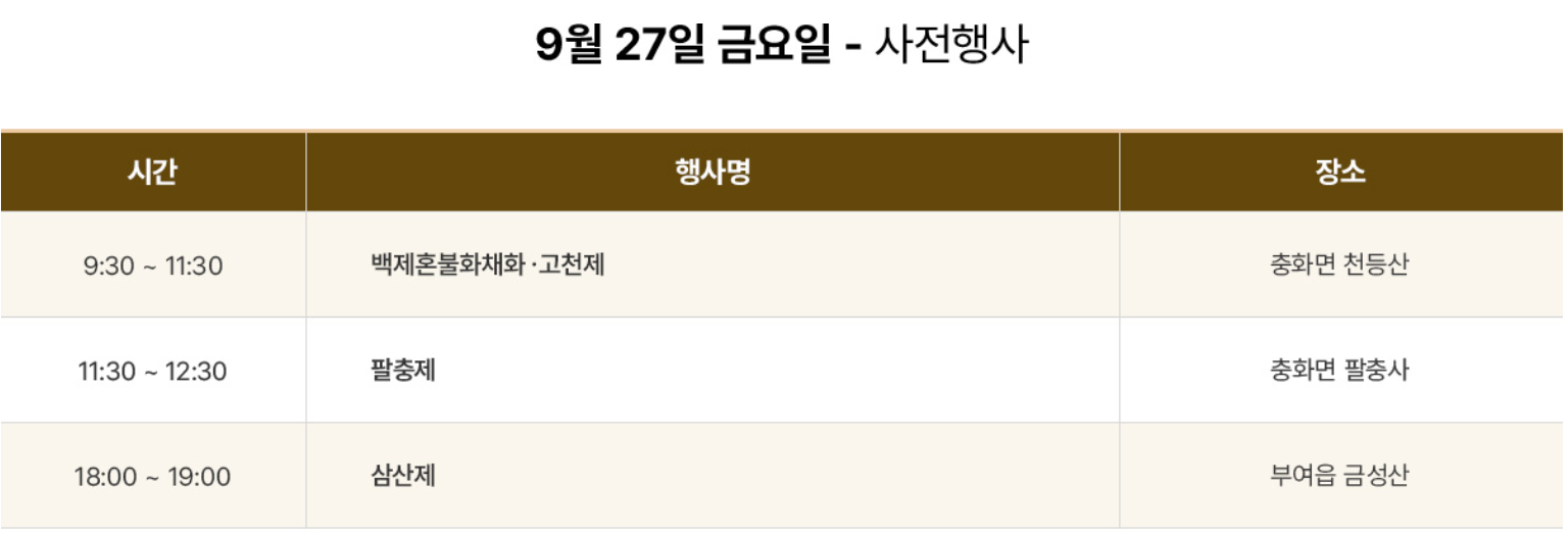 부여 백제문화제