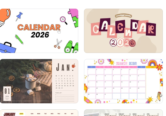 2026년 달력 무료 다운로드 사이트