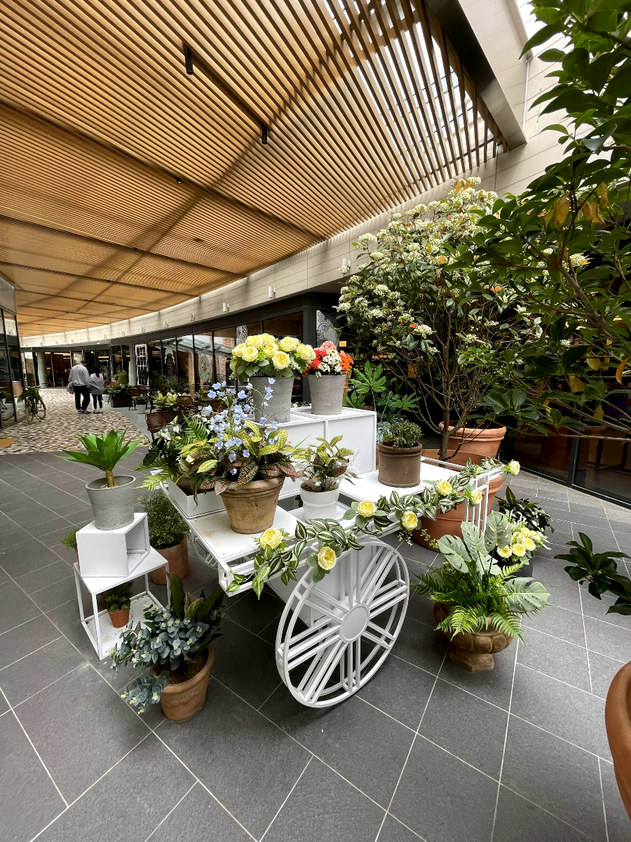 기장 아난티 앳 부산 코브 상가 플라워 디스플레이