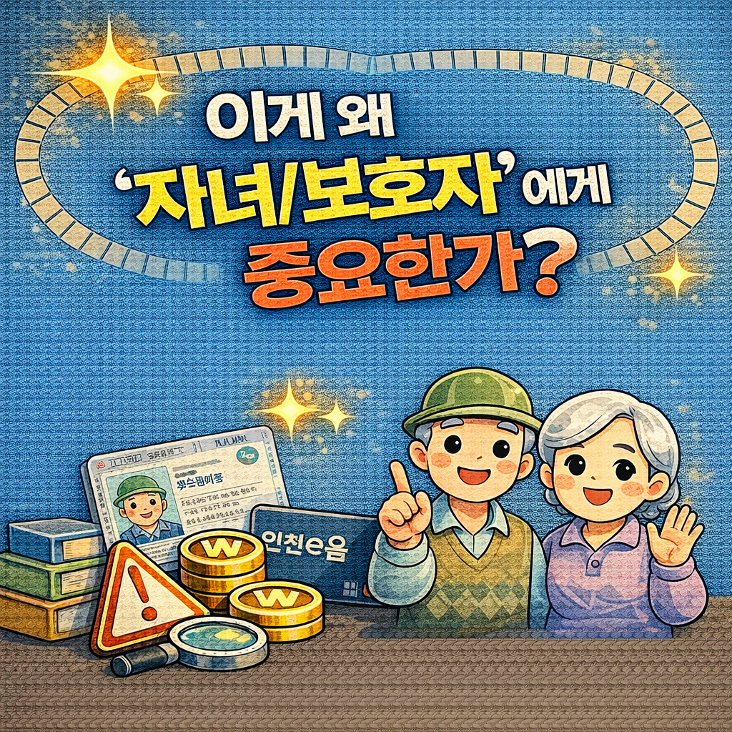 이게 왜 ‘자녀/보호자’에게 중요한가?