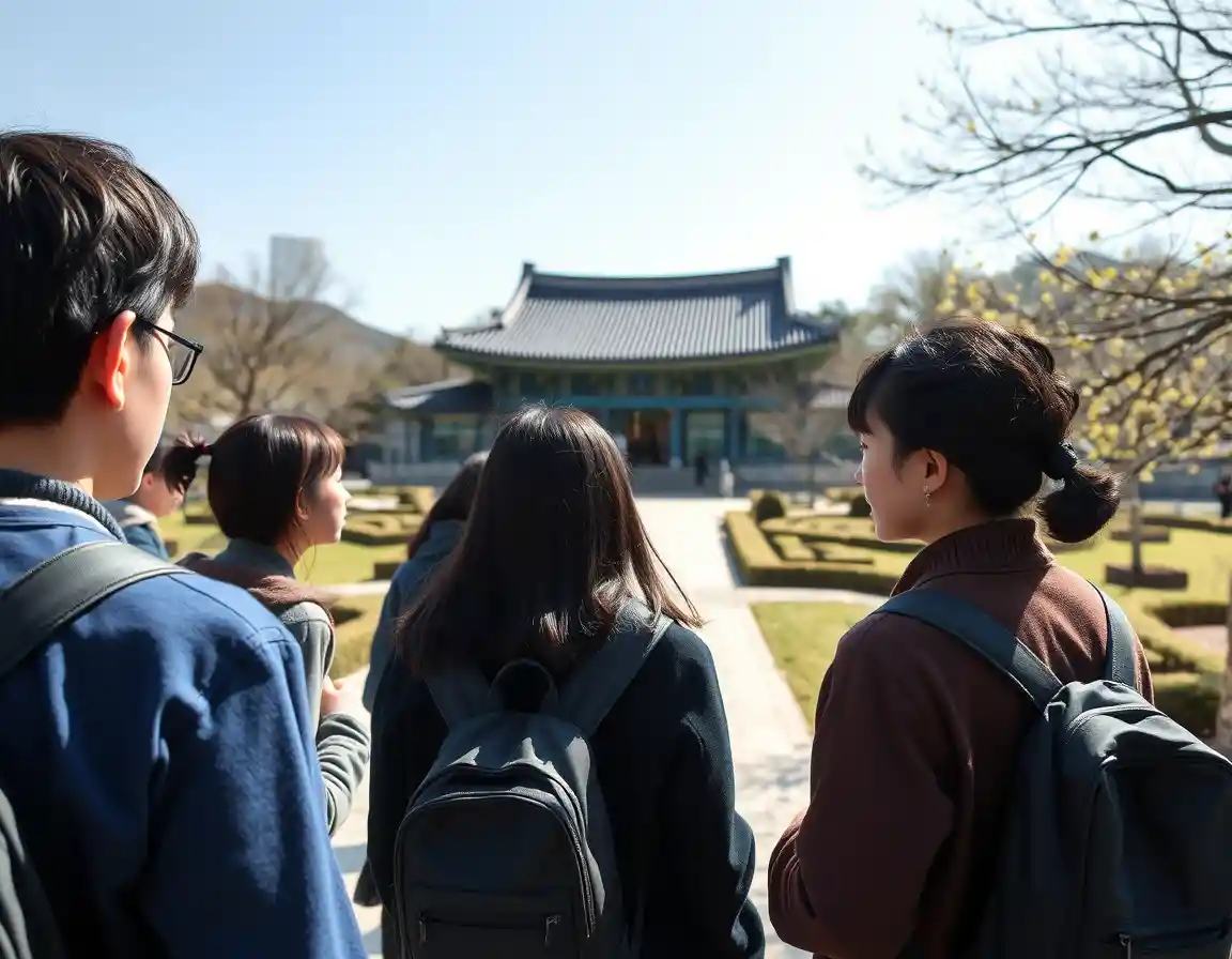 청와대 관람 주차장 및 동선 정리