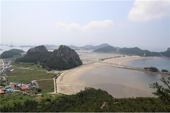 군산 선유도 망주봉 낙조