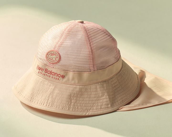 뉴발란스 키즈 플랩캡 핑크