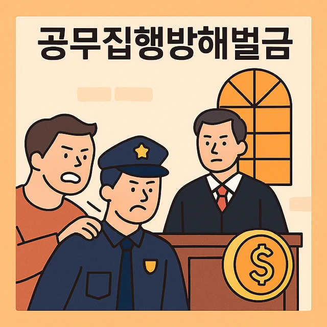 공무집행방해벌금