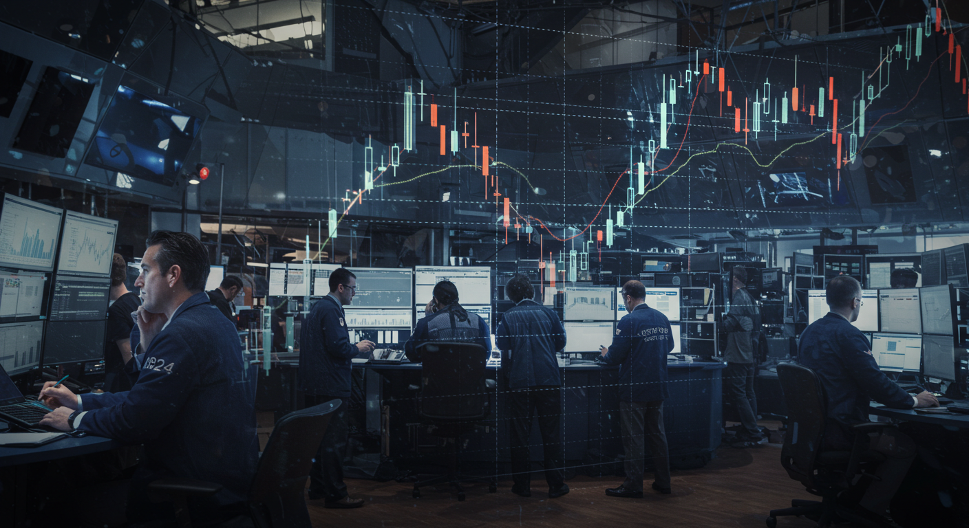 주식시장 관련 이미지