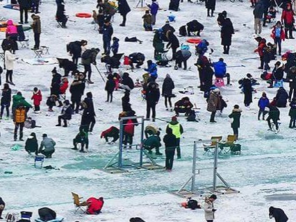 화천산천어축제 입장료 얼음낚시