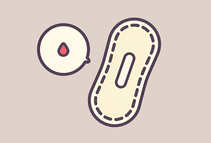 생리댜와-생리혈