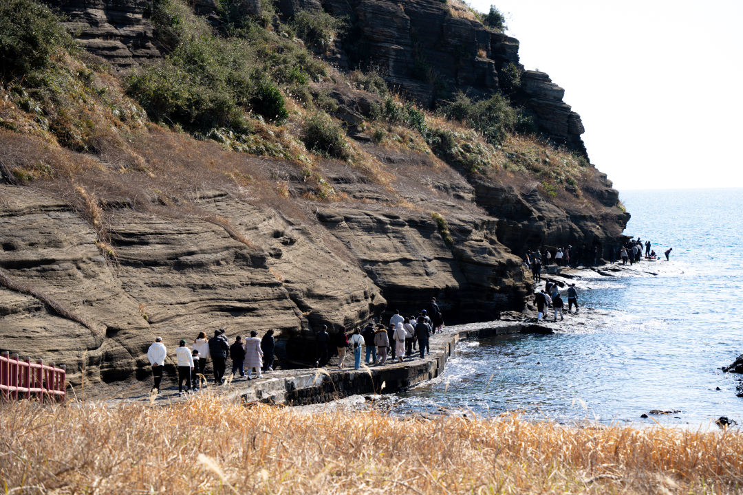용머리 해안 탐방로