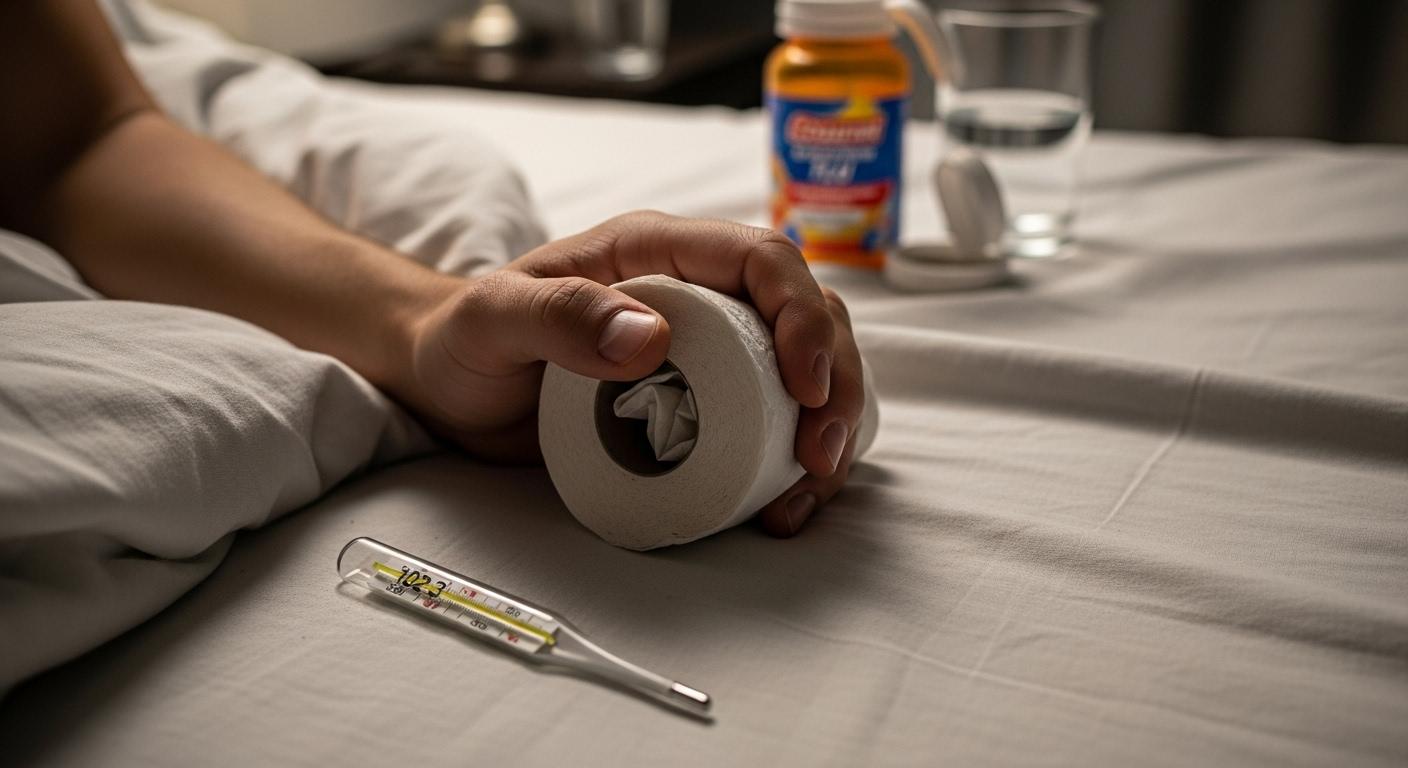 에이형 독감 증상 설사