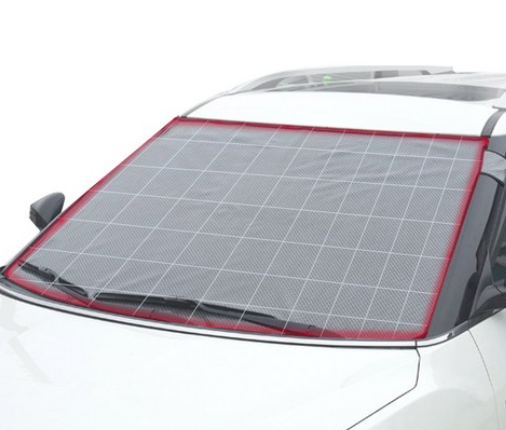 자동차 차유리 성에 제거