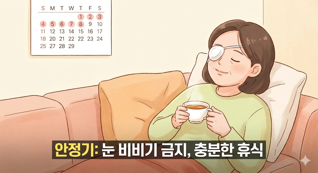 백내장 수술 회복 과정 및 일상 복귀 시점