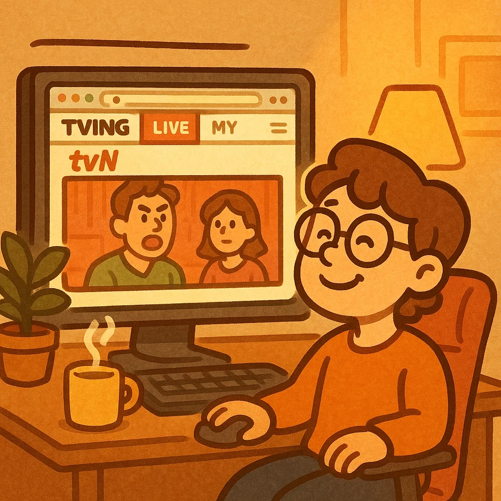 tvN 온에어 실시간 무료 시청 완벽 정리