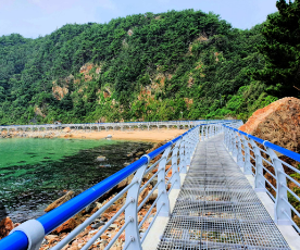 강릉 만목 해변 , 경포호