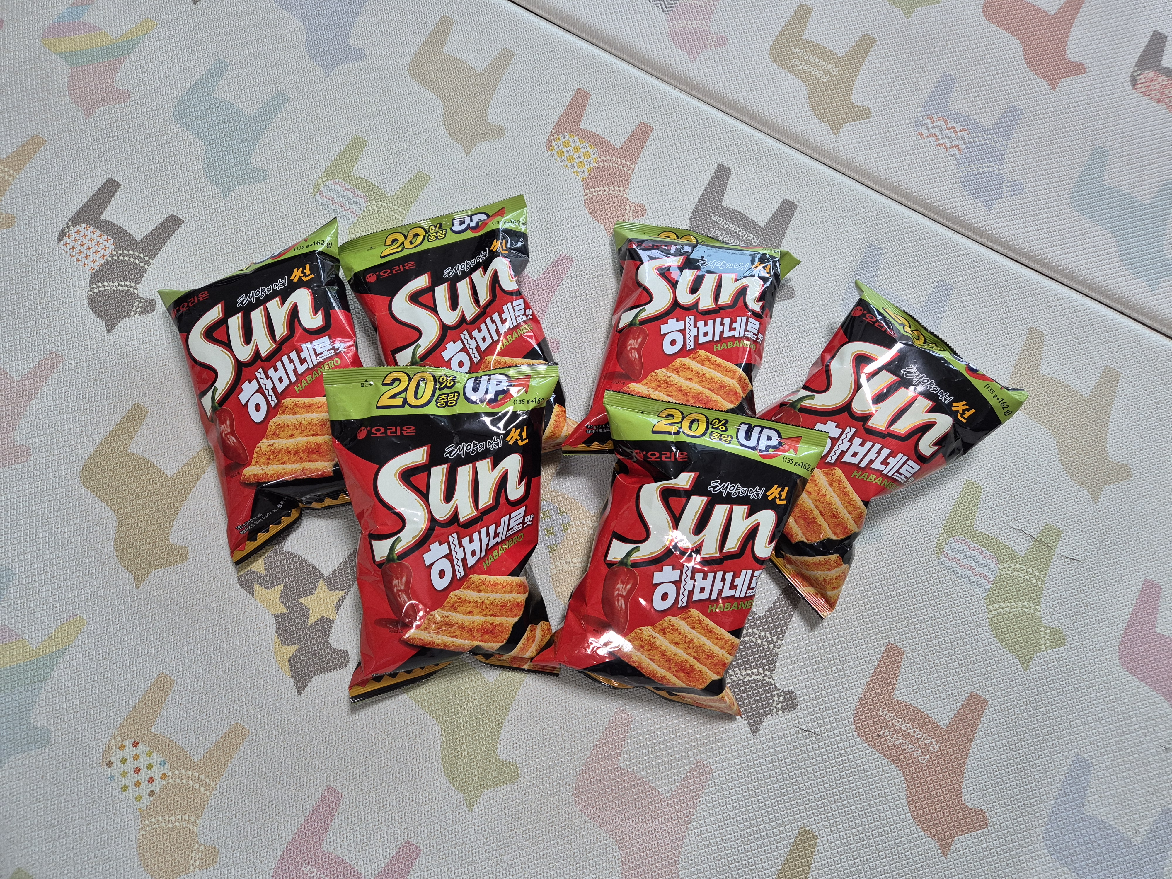 오리온 썬칩 하바네로