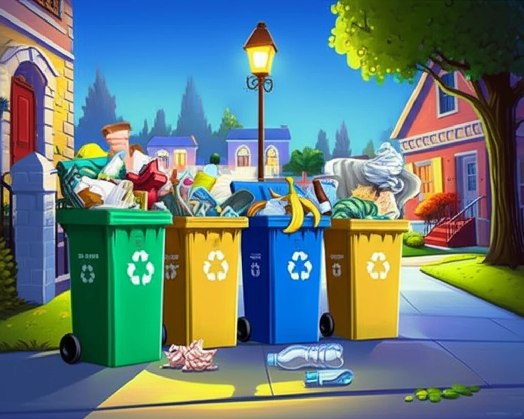 성산동 투명 페트병 수요일? 재활용 ..