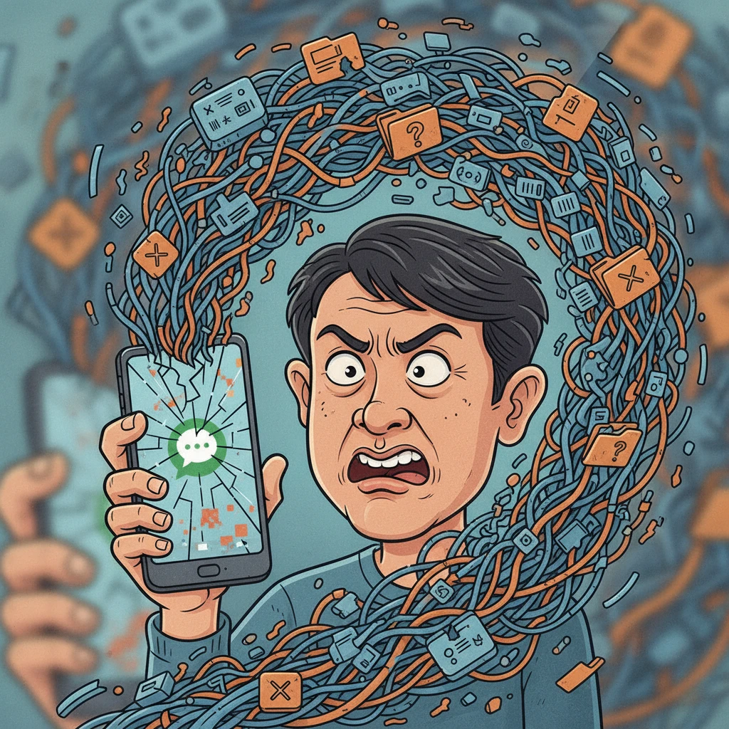 카카오톡 업데이트 후 로딩 멈춤 현상..