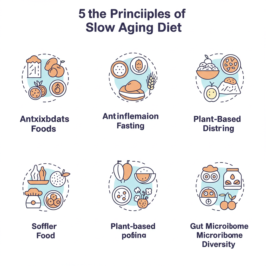 노화방지를 위한 저속노화 식습관 전략