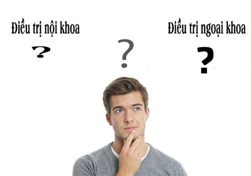 내과 치료 vs 외과 치료