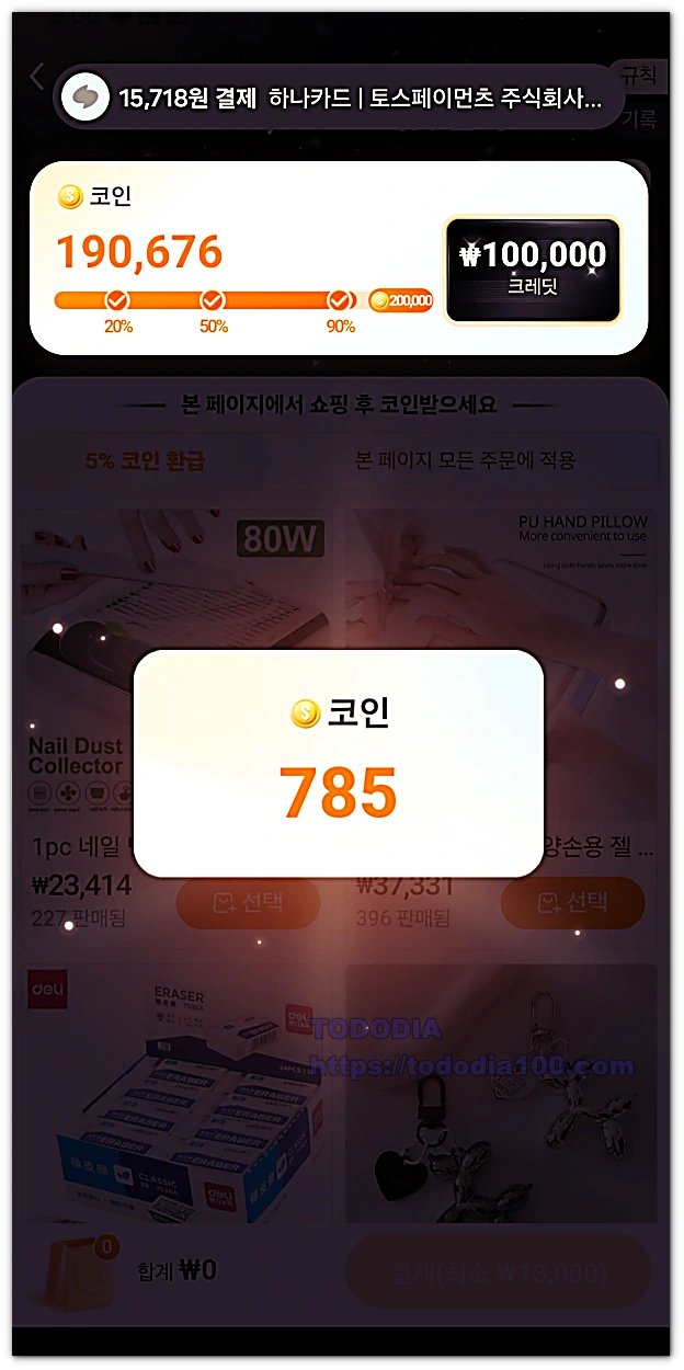 테무 구매후기-결제