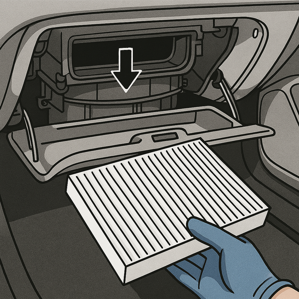 자동차 에어컨 필터 관련 사진